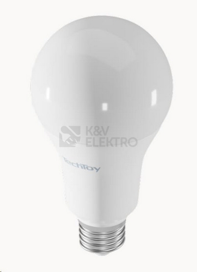 Obrázek produktu Chytrá LED žárovka TechToy Smart TSL-LIG-A70 E27 11W RGB+2700-6500K 4