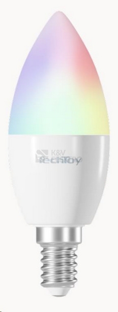 Obrázek produktu Chytrá LED žárovka TechToy Smart TSL-LIG-E14 E14 4,4W RGB+2700-6500K 3