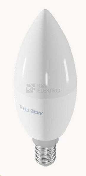 Obrázek produktu Chytrá LED žárovka TechToy Smart TSL-LIG-E14 E14 4,4W RGB+2700-6500K 4