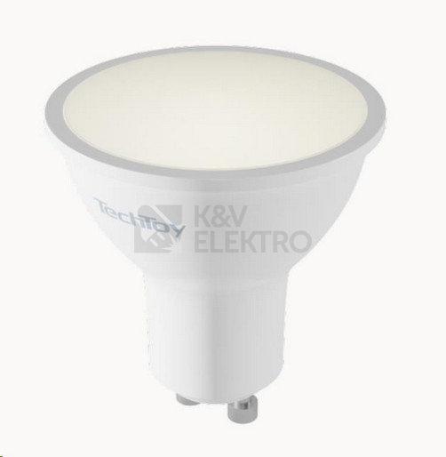 Obrázek produktu Chytrá LED žárovka TechToy Smart TSL-LIG-GU10 GU10 4,5W RGB+2700-6500K 3