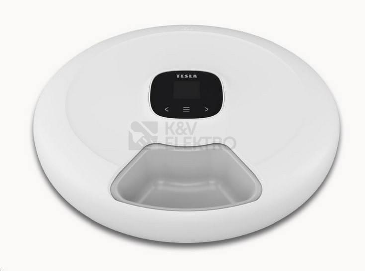 Obrázek produktu Chytré krmítko pro automatizované krmení koček a malých psů Tesla Smart TSL-PC-SPIN 1
