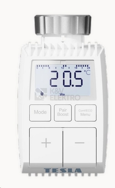 Obrázek produktu Chytrá bezdrátová termostatická hlavice Tesla Smart TSL-TVR100-TV01ZG 1