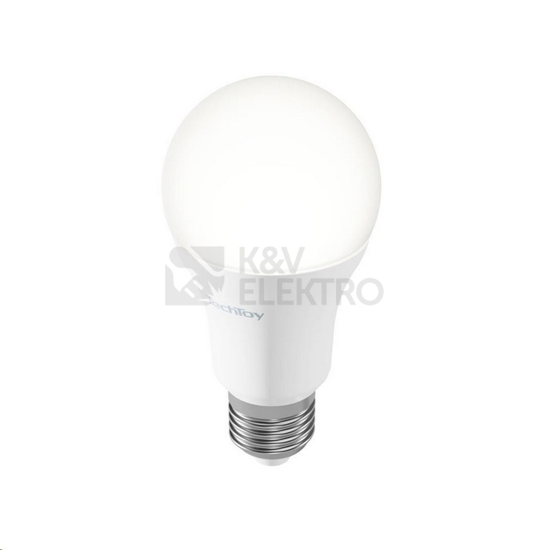 Obrázek produktu Chytrá LED žárovka TechToy Smart TSL-LIG-A70ZB E27 9W RGB+2200-6500K 8
