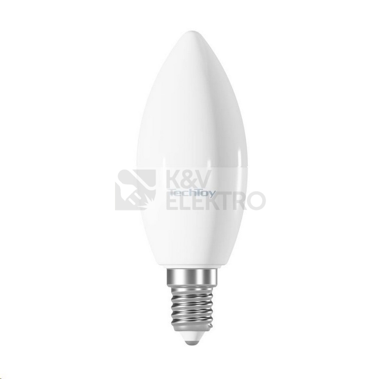 Obrázek produktu Chytrá LED žárovka TechToy Smart TSL-LIG-E14ZB E14 6W RGB+2200-6500K 1