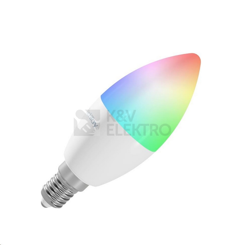 Obrázek produktu Chytrá LED žárovka TechToy Smart TSL-LIG-E14ZB E14 6W RGB+2200-6500K 5