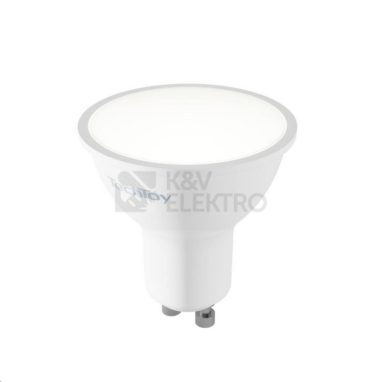 Obrázek produktu Chytrá LED žárovka TechToy Smart TSL-LIG-GU10ZB GU10 4,7W RGB+2200-6500K 8
