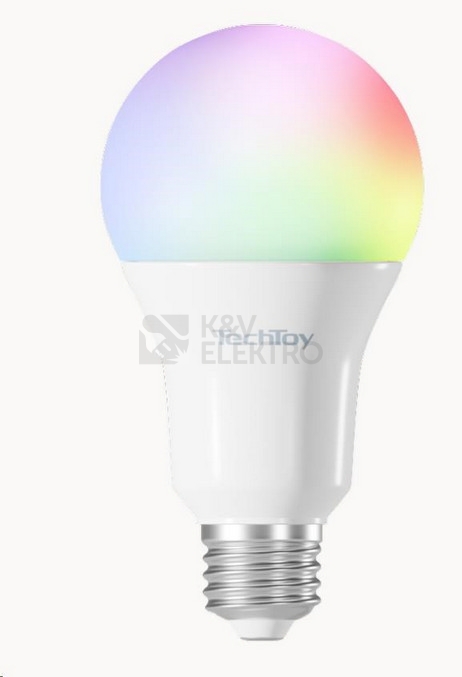 Obrázek produktu Sada 3ks chytrých LED žárovek TechToy Smart TSL-LIG-A70-3PC E27 11W RGB+2700-6500K 5