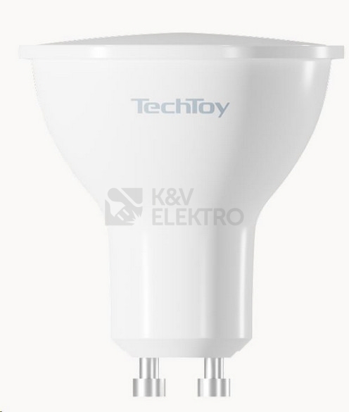 Obrázek produktu Sada 3ks chytrých LED žárovek TechToy Smart TSL-LIG-GU10-3PC GU10 4,5W RGB+2700-6500K 5