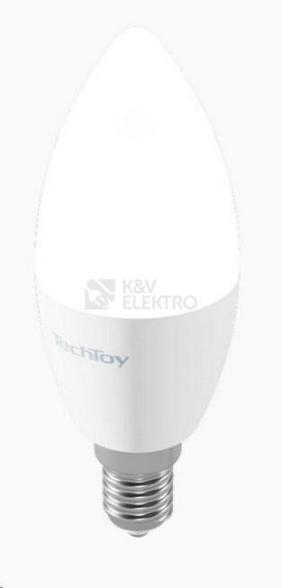 Obrázek produktu Sada 3ks chytrých LED žárovek TechToy Smart TSL-LIG-E14ZB-3PC E14 6W RGB+2700-6500K 9