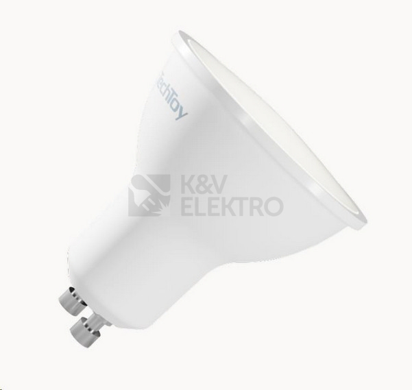Obrázek produktu Sada 3ks chytrých LED žárovek TechToy Smart TSL-LIG-GU10ZB-3PC GU10 4,5W RGB+2700-6500K 2