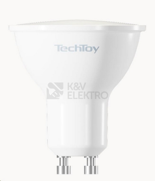 Obrázek produktu Sada 3ks chytrých LED žárovek TechToy Smart TSL-LIG-GU10ZB-3PC GU10 4,5W RGB+2700-6500K 5