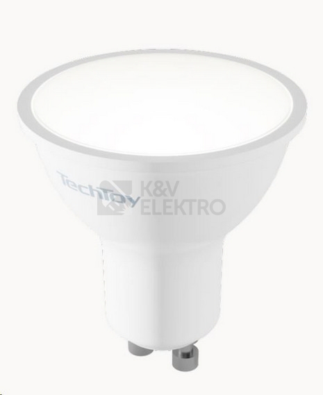 Obrázek produktu Sada 3ks chytrých LED žárovek TechToy Smart TSL-LIG-GU10ZB-3PC GU10 4,5W RGB+2700-6500K 8