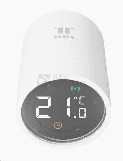 Obrázek produktu Sada 3ks chytrých bezdrátových termostatických hlavic Tesla Smart TSL-BNDL-STYLE3 4