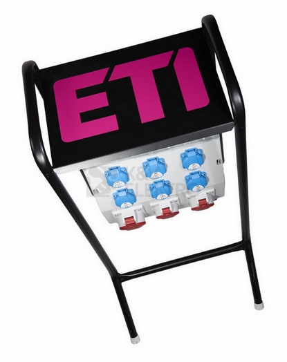 Obrázek produktu Zásuvková kombinace ETI EDS16S RCD 6/3 16/32 B chránič 63/003A zásuvky 1x32A 5p 2x16A 5p 6x230V 004483431 (EDS16S RCD 0126/0123) 1