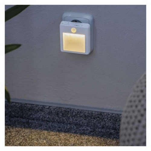 LED noční světlo EMOS P3319 s pohybovým čidlem do zásuvky
