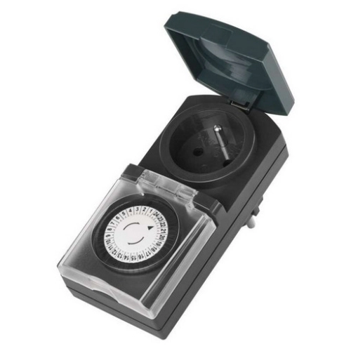 Časovač mechanická spínací zásuvka venkovní IP44 EMOS P5508N (obrázek 6)