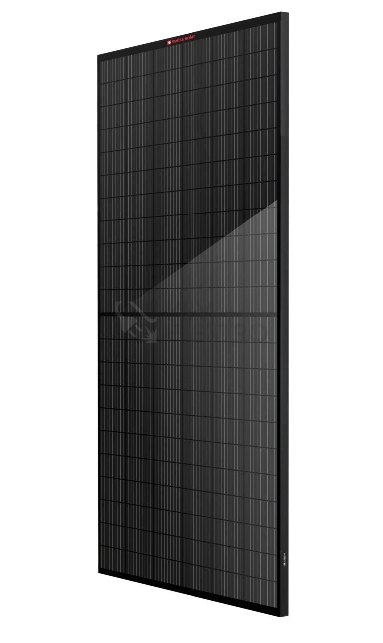 Obrázek produktu Fotovoltaický solární panel Swiss Solar IBEX 132MHC-EiGER 500Wp celočerný rám 0