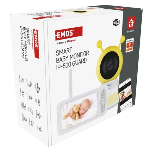 Otočná dětská chůvička EMOS GoSmart IP-500 GUARD s monitorem a wifi H4052 (obrázek 9)