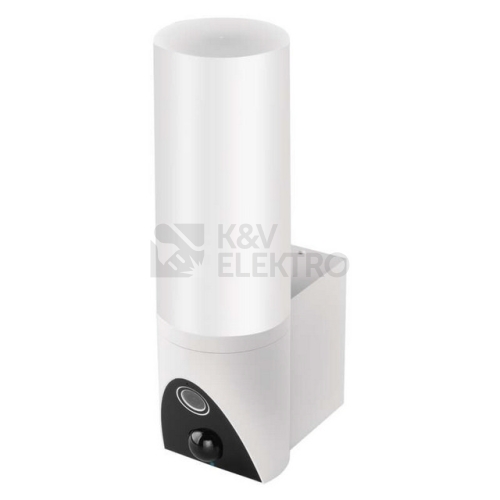  Venkovní otočná kamera EMOS GoSmart IP-300 TORCH s wifi a světlem bílá H4054