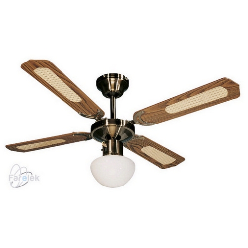 Levně Stropní ventilátor Farelek BALI H s osvětlením E27 39112422