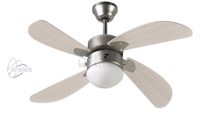 Obrázek produktu Stropní ventilátor Farelek BERMUDES s osvětlením E27 39112423 0