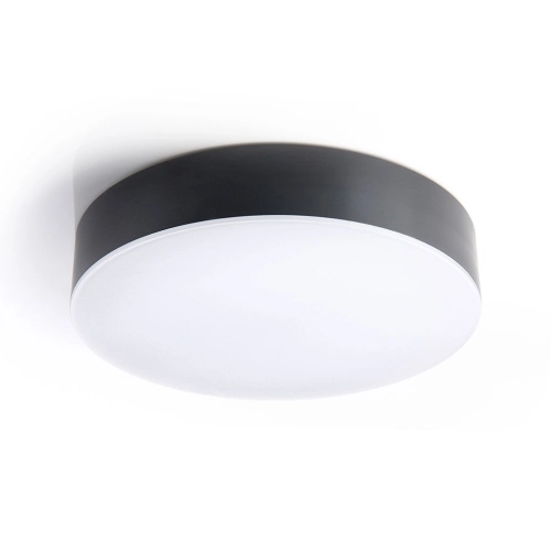 Stropní LED svítidlo LED2 s pohybovým čidlem DRUM antracit IP65 3000K/4000K/6500K 5200154