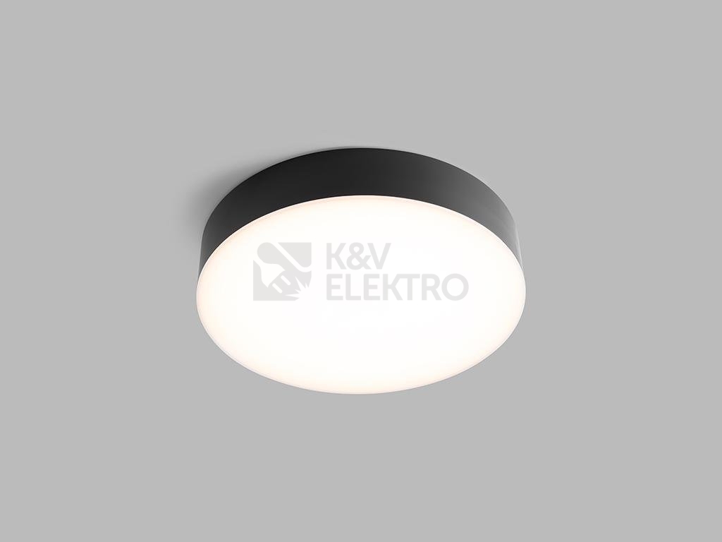 Obrázek produktu Stropní LED svítidlo LED2 s pohybovým čidlem DRUM antracit IP65 3000K/4000K/6500K 5200154 0