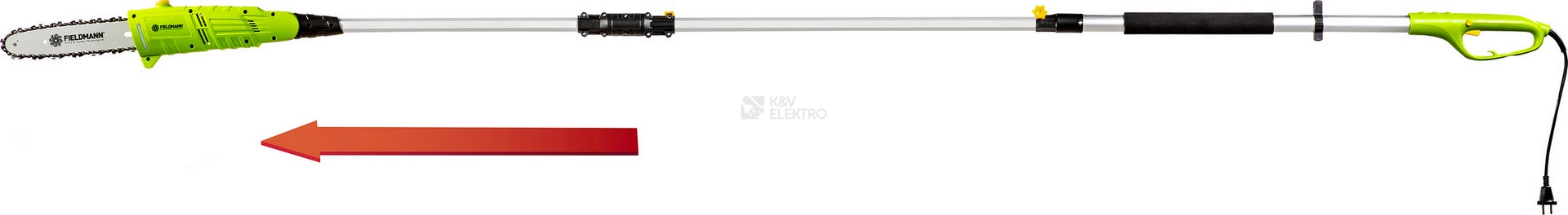 Obrázek produktu Teleskopický elektrický prořezávač větví FIELDMANN FZP 6005-E 50001348 4