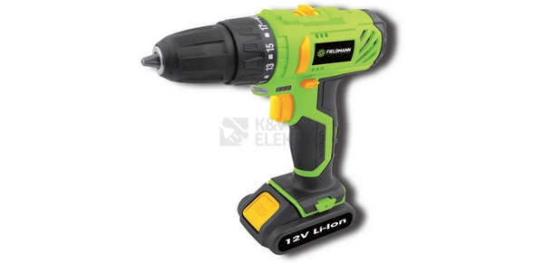 Obrázek produktu Aku vrtačka FIELDMANN FDV 10201-A 12V 1,3Ah 50003042 1