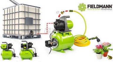 Obrázek produktu Zahradní vodárna FIELDMANN FVC 8510 EC 50003473 4