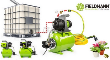 Obrázek produktu Zahradní vodárna FIELDMANN FVC 8550 EC 50003474 4