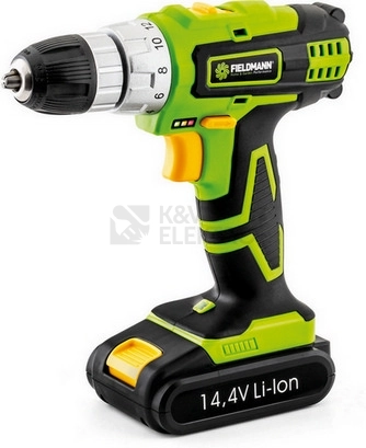 Obrázek produktu Aku vrtačka FIELDMANN FDV 10301-A 14,4V 1,5Ah 50003653 0