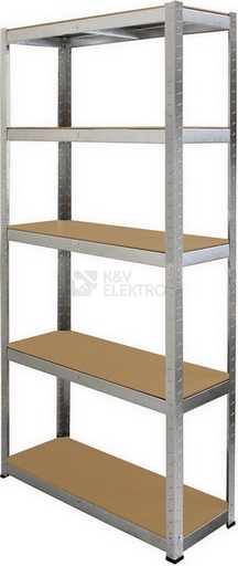 Obrázek produktu Regál kovový FIELDMANN FDR 1800 5polic 180x90x40mm 50003815 0