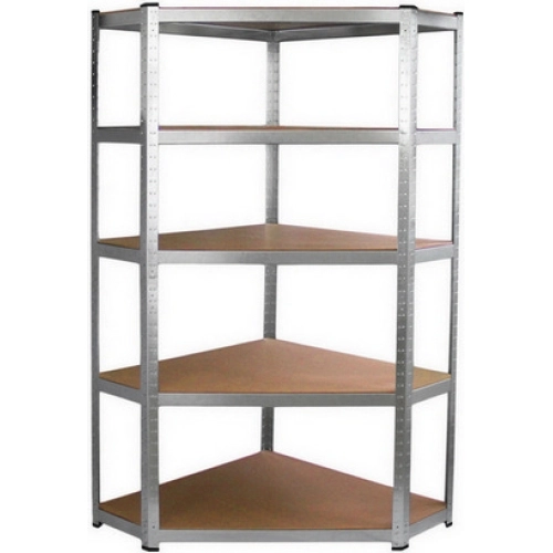 Rohový regál kovový FIELDMANN FDR 1840R 5polic 180x90x40mm 50003816