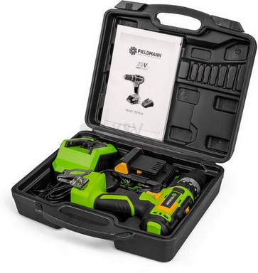 Obrázek produktu Aku vrtačka s příklepem FIELDMANN FDUV 70115-A 20V 2Ah 50004546 3
