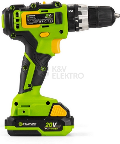 Obrázek produktu Aku vrtačka s příklepem FIELDMANN FDUV 70115-A 20V 2Ah 50004546 18