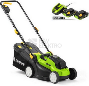 Obrázek produktu Akumulátorová sekačka FIELDMANN FZR 70335-A 2x20V 2x 2Ah 50004555 8