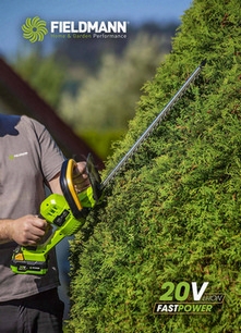 Obrázek produktu Aku nůžky na živý plot FIELDMANN FZN 70205-0 20V bez nabíječky a baterie 50004556 6
