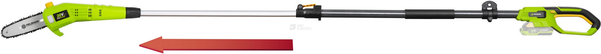 Obrázek produktu Akumulátorový prořezávač FIELDMANN FZP 70505-0 20V bez nabíječky a beterie 50004662 7