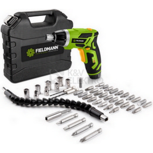 AKU šroubovák FIELDMANN FDS 10155-A 3,6V 1,3Ah 50004741