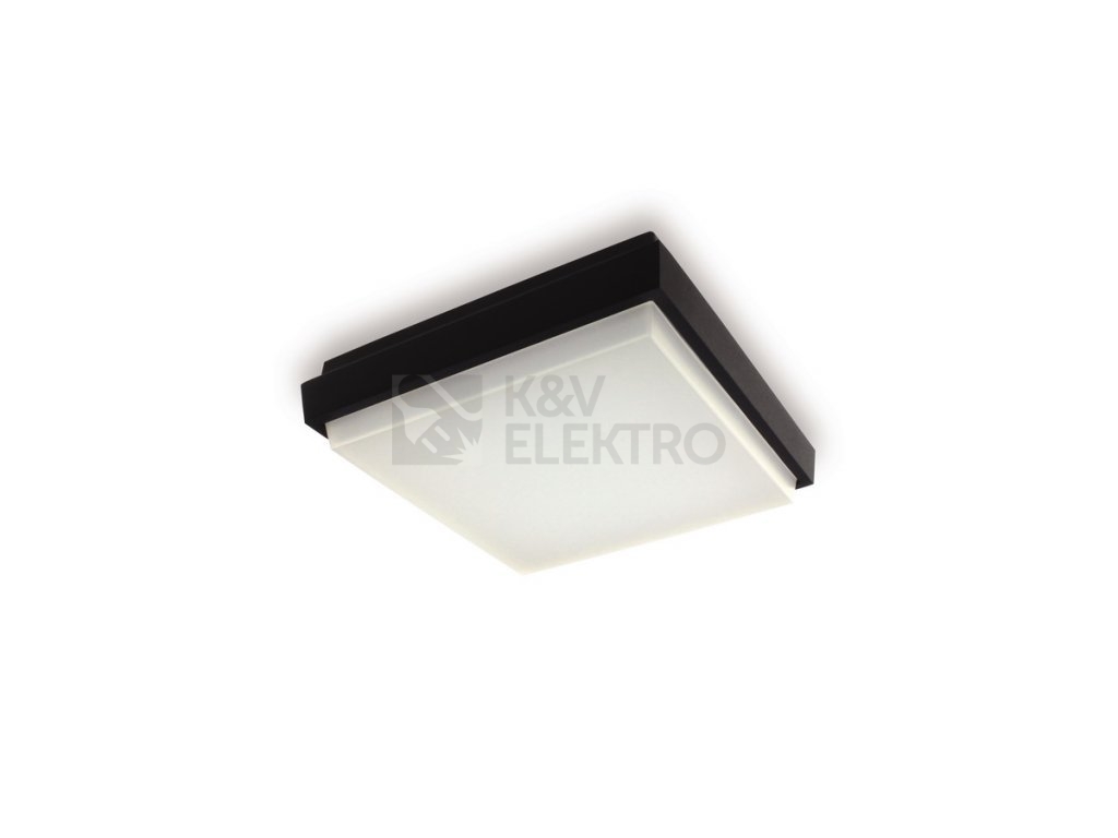 Obrázek produktu Stropní LED svítidlo LED2 QUADO S antracit IP54 10W 3000K 5130834 1