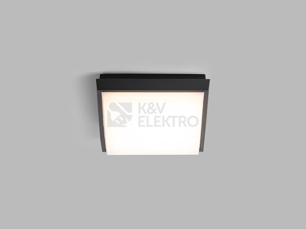 Obrázek produktu Stropní LED svítidlo LED2 QUADO S antracit IP54 10W 3000K 5130834 7