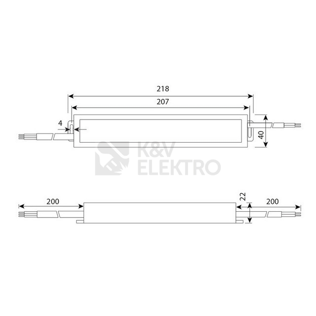 Obrázek produktu LED napájecí zdroj McLED 12VDC 5A 60W ML-732.095.45.0 3