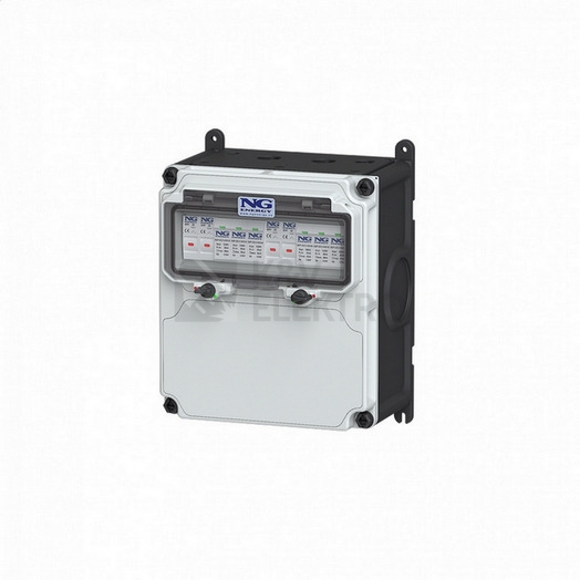 Obrázek produktu Fotovoltaický rozvaděč dva stringy N.G. FVE 51 6334 VB.02 1000V 16A IP67 2