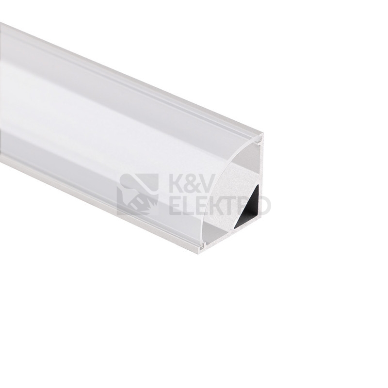 Obrázek produktu  Rohový hliníkový profil McLED RS2 16x16mm s čirým difuzorem 1m ML-761.040.74.1 3