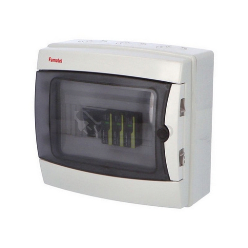 Kompletní DC nástěnná rozvodnice pro FVE Famatel fr004SALTEK IP65 1string fr39081-DC-0-1-1