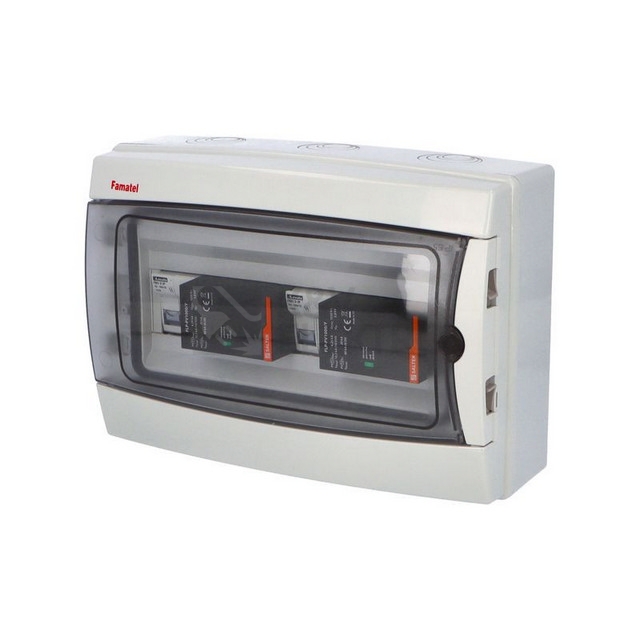 Obrázek produktu Kompletní DC nástěnná rozvodnice pro FVE Famatel fr012SALTEK IP65 2stringy fr39121-DC-0-2-2 0