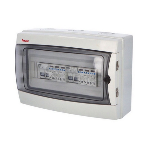 Kompletní DC nástěnná rozvodnice pro FVE Famatel fr013EATON IP65 2stringy fr39121-DC-0-2-2
