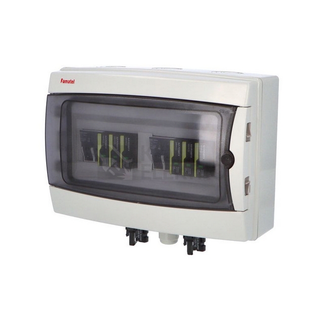 Obrázek produktu Kompletní DC nástěnná rozvodnice pro FVE Famatel fr015SALTEK IP65 2stringy fr39121-DC-0-2-2 0