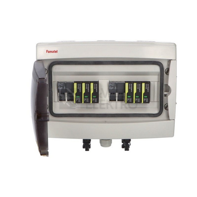 Obrázek produktu Kompletní DC nástěnná rozvodnice pro FVE Famatel fr015SALTEK IP65 2stringy fr39121-DC-0-2-2 1